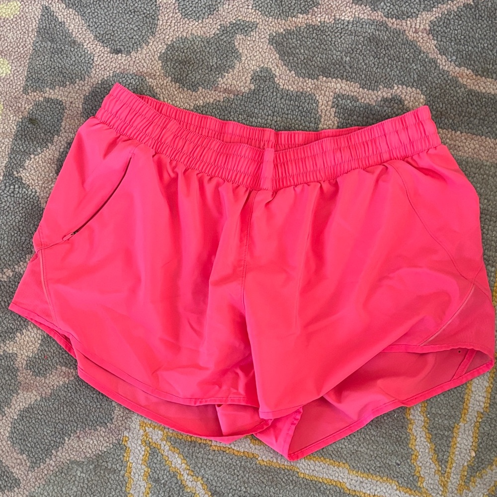 All in Motion Women's Athletic Shorts in Bright Pink